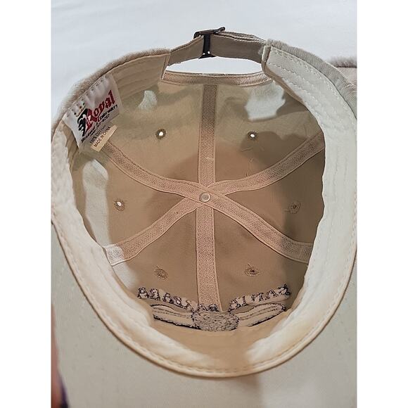 Royal Santa Barbara Trucker Hat Surf Board Cap Khaki Adjustable - Picture 3 of 7